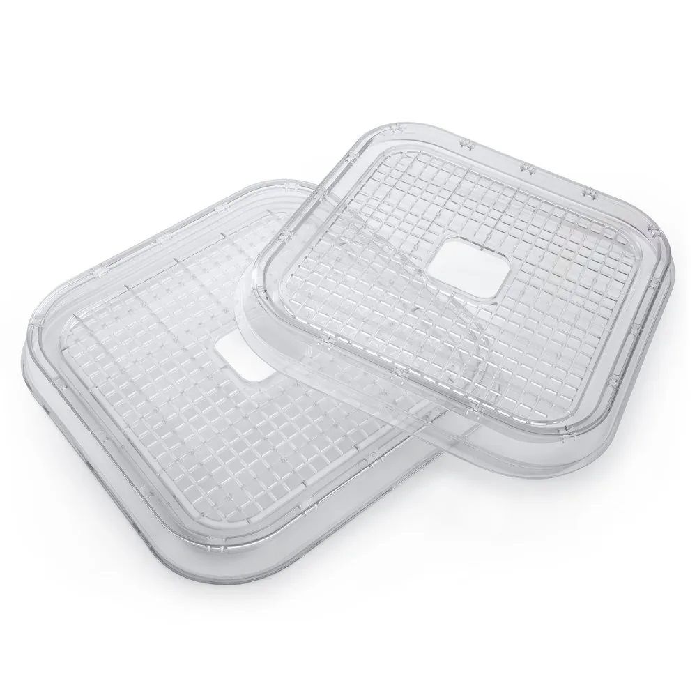 Presto® Dehydro® Digital Electric Food Dehydrator | Square Accessories - Add-on Nesting Food Dehydrator Trays (Set Of 2) 1 Presto® Dehydro® Digital Electric Food Dehydrator | Square Accessories - Add-on Nesting Food Dehydrator Trays (Set Of 2)