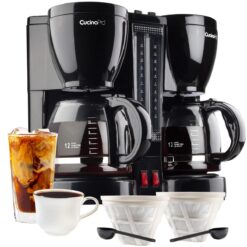 CucinaPro Double Coffee Brew Station 8 CucinaPro Double Coffee Brew Station -Small Kitchen Appliances Shop 1 adobestock 273388302 1800x1800