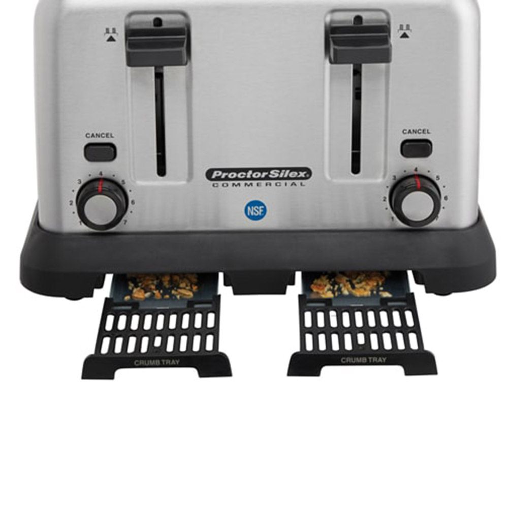 ProctorSilex Commercial 4-Slice Toaster | Extra-Wide Slots 4 ProctorSilex Commercial 4-Slice Toaster | Extra-Wide Slots - Image 4
