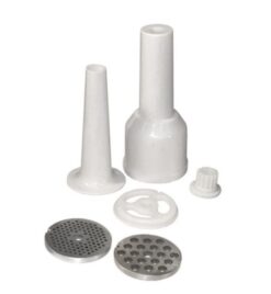 Weston #8 Heavy-Duty Electric Meat Grinder -Small Kitchen Appliances Shop 33 0201 w weston 8 heavy duty 575 watt electric meat grinder attachments