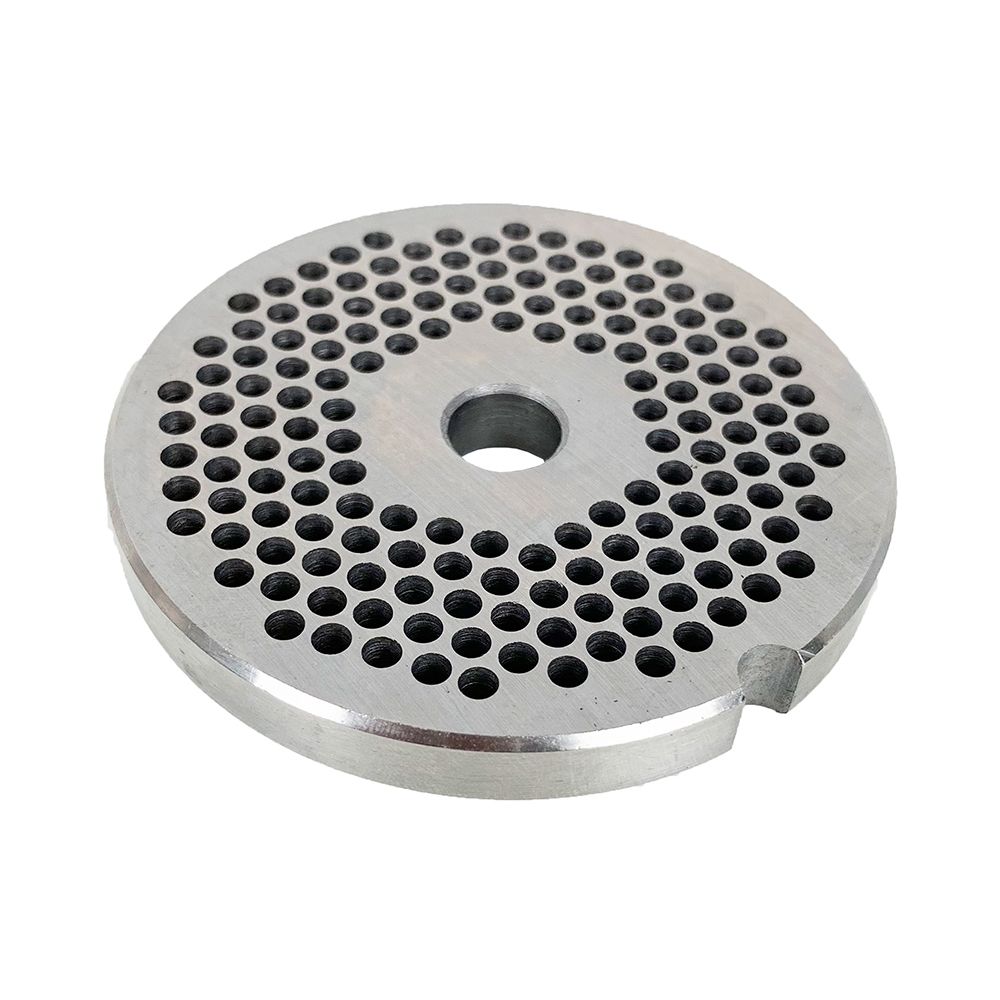 LEM #10/12 Stainless Grinder Plate - 1/8" (3mm) 1 LEM #10/12 Stainless Grinder Plate - 1/8" (3mm)