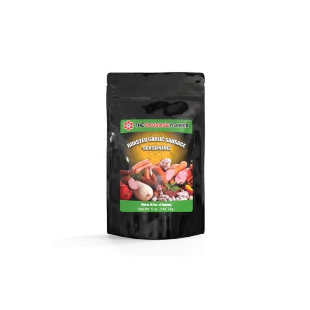 The Sausage Maker 5oz Seasoning | Roasted Garlic Sausage 1 The Sausage Maker 5oz Seasoning | Roasted Garlic Sausage