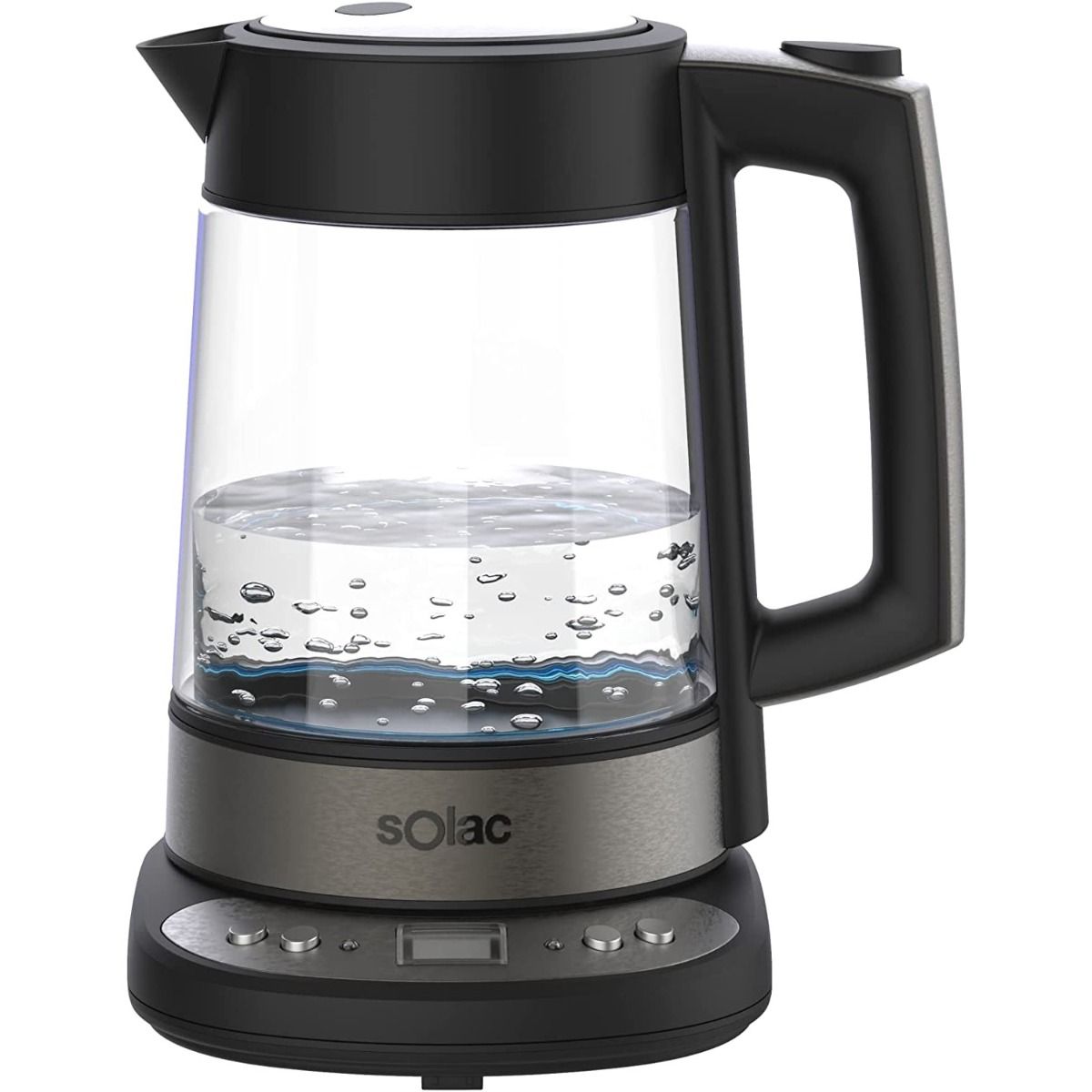 Solac Aroa Premium Adjustable Temperature Cordless Glass Kettle 3 Solac Aroa Premium Adjustable Temperature Cordless Glass Kettle - Image 3