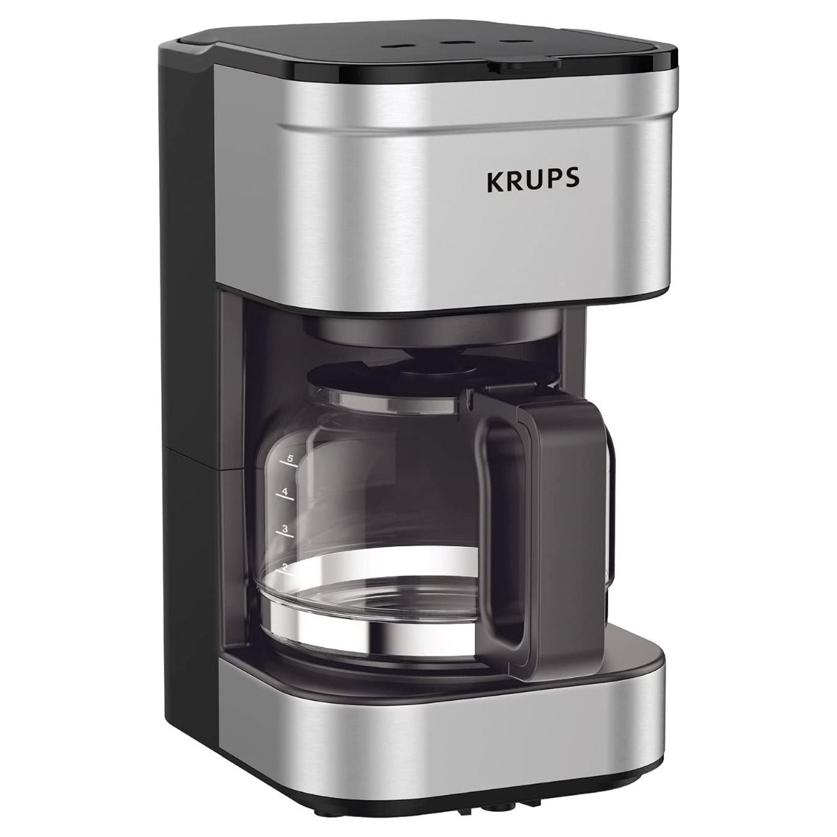 Krups Simply Brew 5-Cup Drip Coffee Maker | Stainless Steel 1 Krups Simply Brew 5-Cup Drip Coffee Maker | Stainless Steel