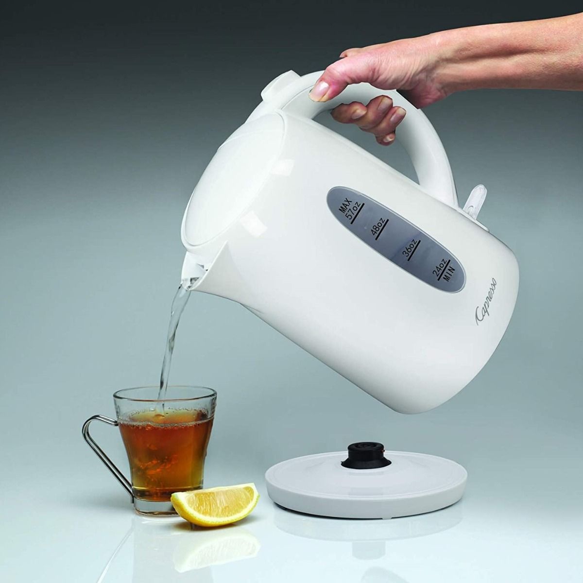 Capresso Electric Water Kettle | White 2 Capresso Electric Water Kettle | White - Image 2