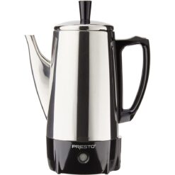 Presto® Stainless Steel Electric Coffee Percolator | 6-Cup