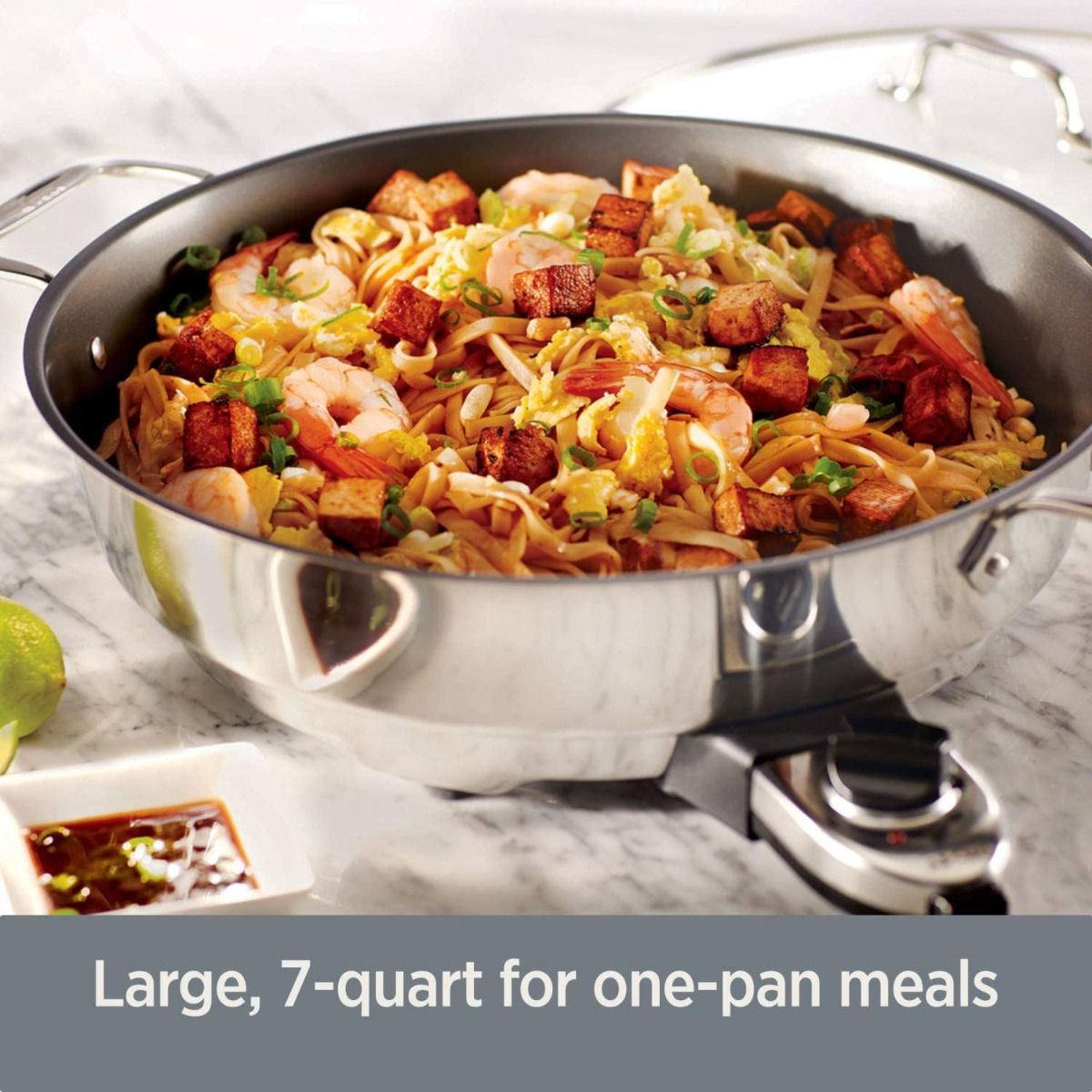 All-Clad Nonstick Electric Skillet | 7 Qt. 3 All-Clad Nonstick Electric Skillet | 7 Qt. - Image 3