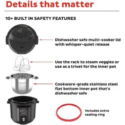 Instant Pot Pro Pressure Cooker | 8-Quart 11 Instant Pot Pro Pressure Cooker | 8-Quart -Small Kitchen Appliances Shop 71s7qcddfwl. ac sl1500