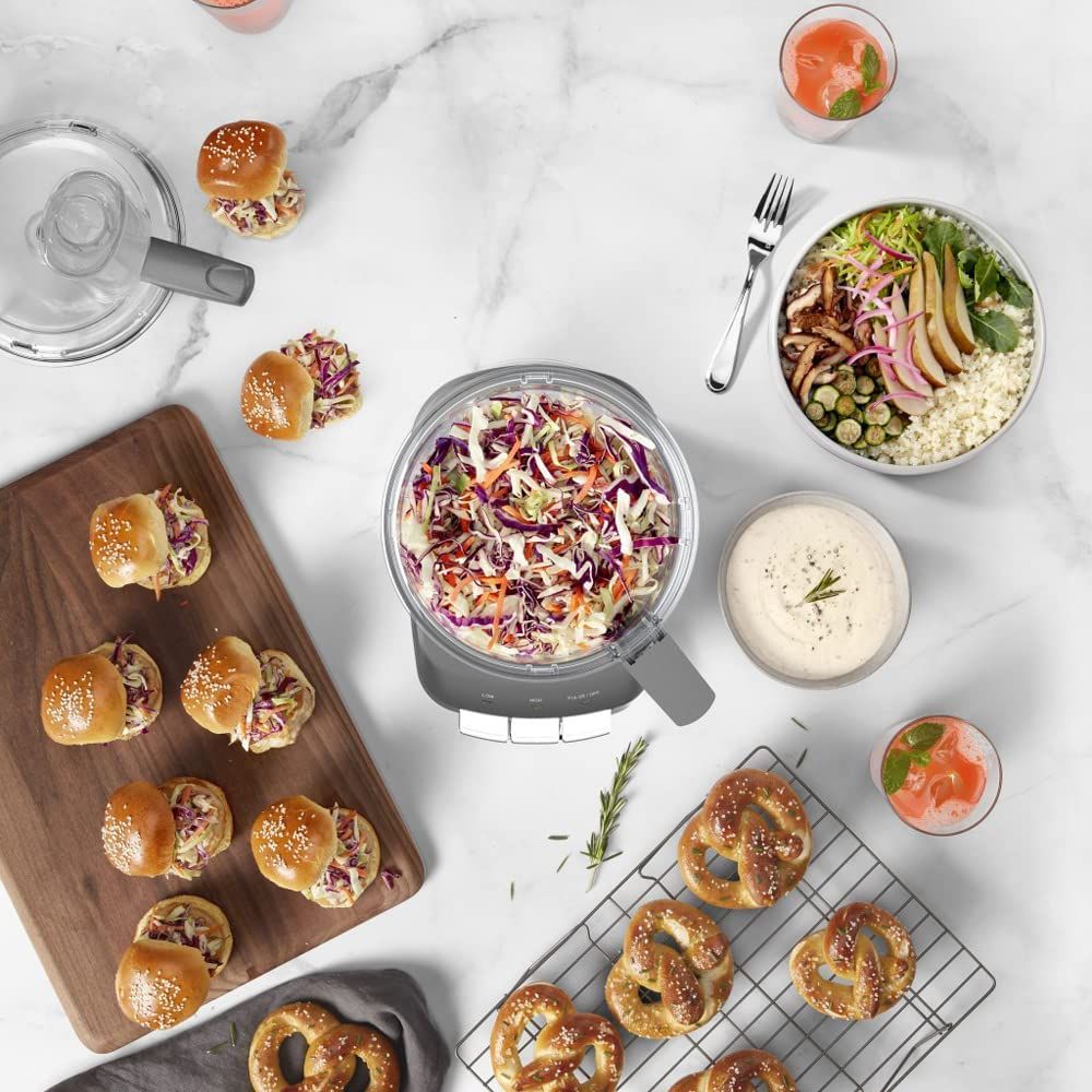 Cuisinart Core Custom 10-Cup Multifunctional Food Processor | Anchor Gray 3 Cuisinart Core Custom 10-Cup Multifunctional Food Processor | Anchor Gray - Image 3