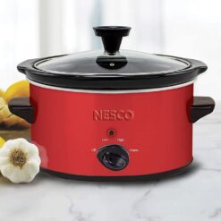 Nesco 1.5-Quart Oval Slow Cooker | Red Metallic 5 Nesco 1.5-Quart Oval Slow Cooker | Red Metallic -Small Kitchen Appliances Shop 71zpavia fl. ac sl1500