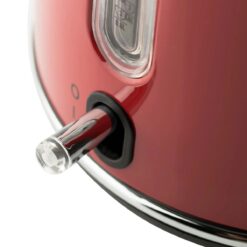 Haden Dorset 7-Cup Stainless Steel Electric Kettle | Red -Small Kitchen Appliances Shop 75000dorsetkettledetail3