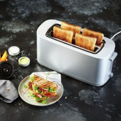 ZWILLING Enfinigy 2 Long Slot Toaster | Silver -Small Kitchen Appliances Shop 750061317