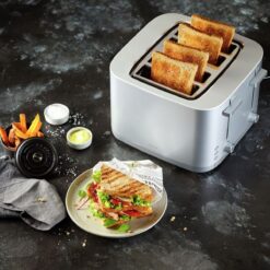 ZWILLING Enfinigy 4 Slot Toaster | Silver -Small Kitchen Appliances Shop 750061319
