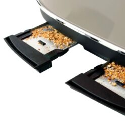 Haden Dorset 4-Slice Stainless Steel Toaster | Putty Beige -Small Kitchen Appliances Shop 75039 dorset toaster detail4