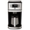 Cuisinart 12-Cup Fully Automatic Burr Grind & Brew Coffeemaker With Glass Carafe | Black & Stainless Steel
