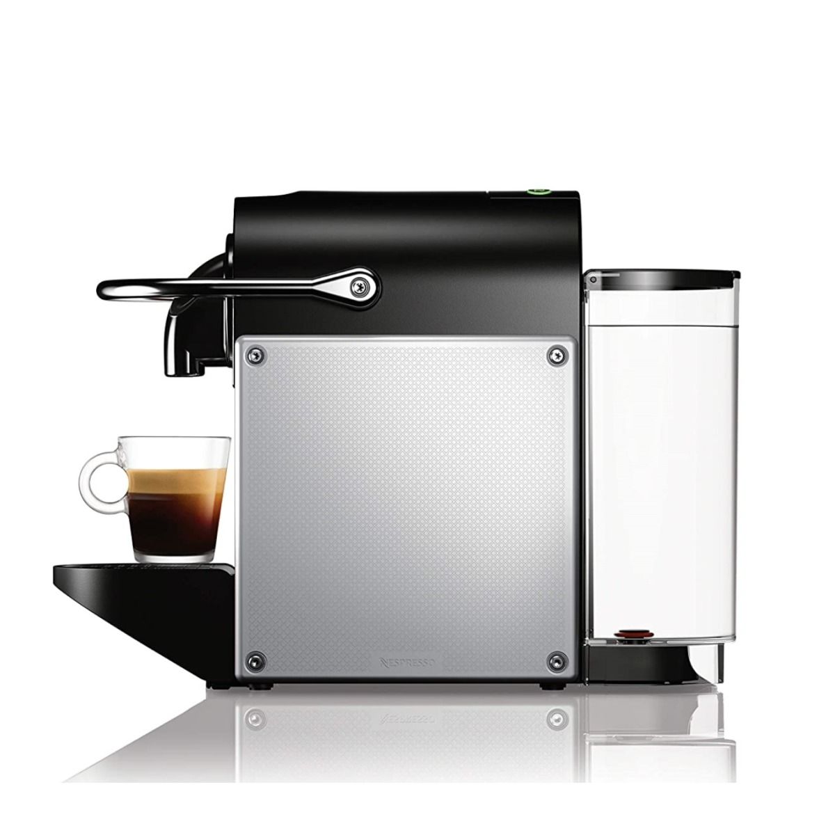 Nespresso Pixie Espresso Machine With Aeroccino By De'Longhi | Aluminum 3 Nespresso Pixie Espresso Machine With Aeroccino By De'Longhi | Aluminum - Image 3