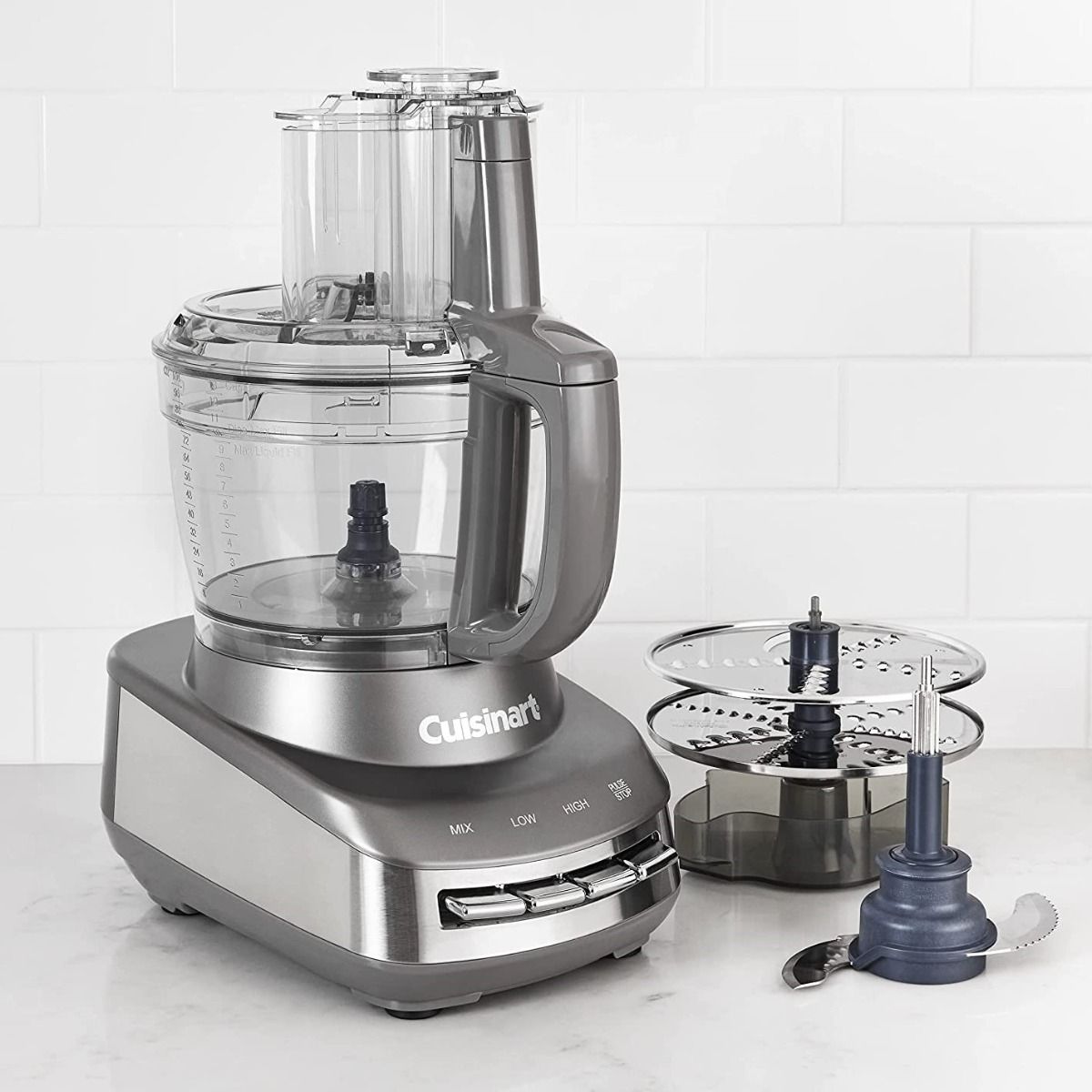 Cuisinart Core Custom 13-Cup Multifunctional Food Processor | Anchor Gray 2 Cuisinart Core Custom 13-Cup Multifunctional Food Processor | Anchor Gray - Image 2