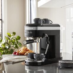 KitchenAid Semi Auto Metal Espresso Maker | Onyx Black -Small Kitchen Appliances Shop 81lfhagcwil. ac sl1500