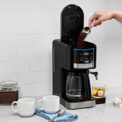 Cuisinart Coffee Plus 12-Cup Programmable Coffeemaker + Hot Water Spout -Small Kitchen Appliances Shop 81n3cvezgll. ac sl1500