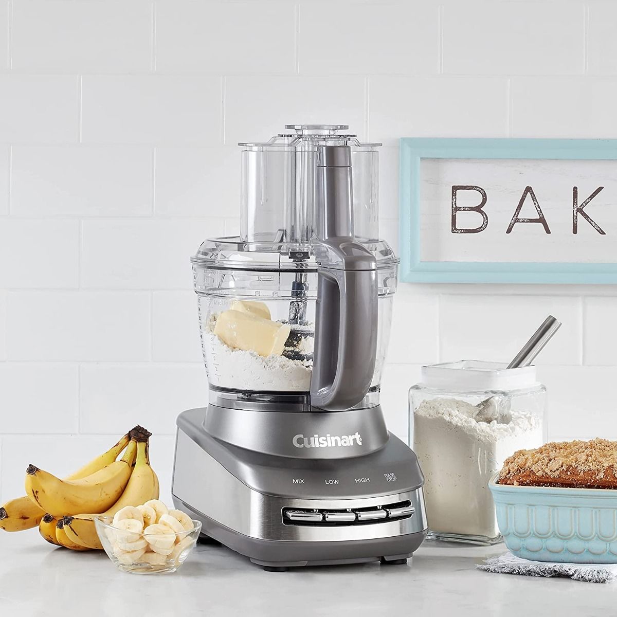 Cuisinart Core Custom 13-Cup Multifunctional Food Processor | Anchor Gray 3 Cuisinart Core Custom 13-Cup Multifunctional Food Processor | Anchor Gray - Image 3