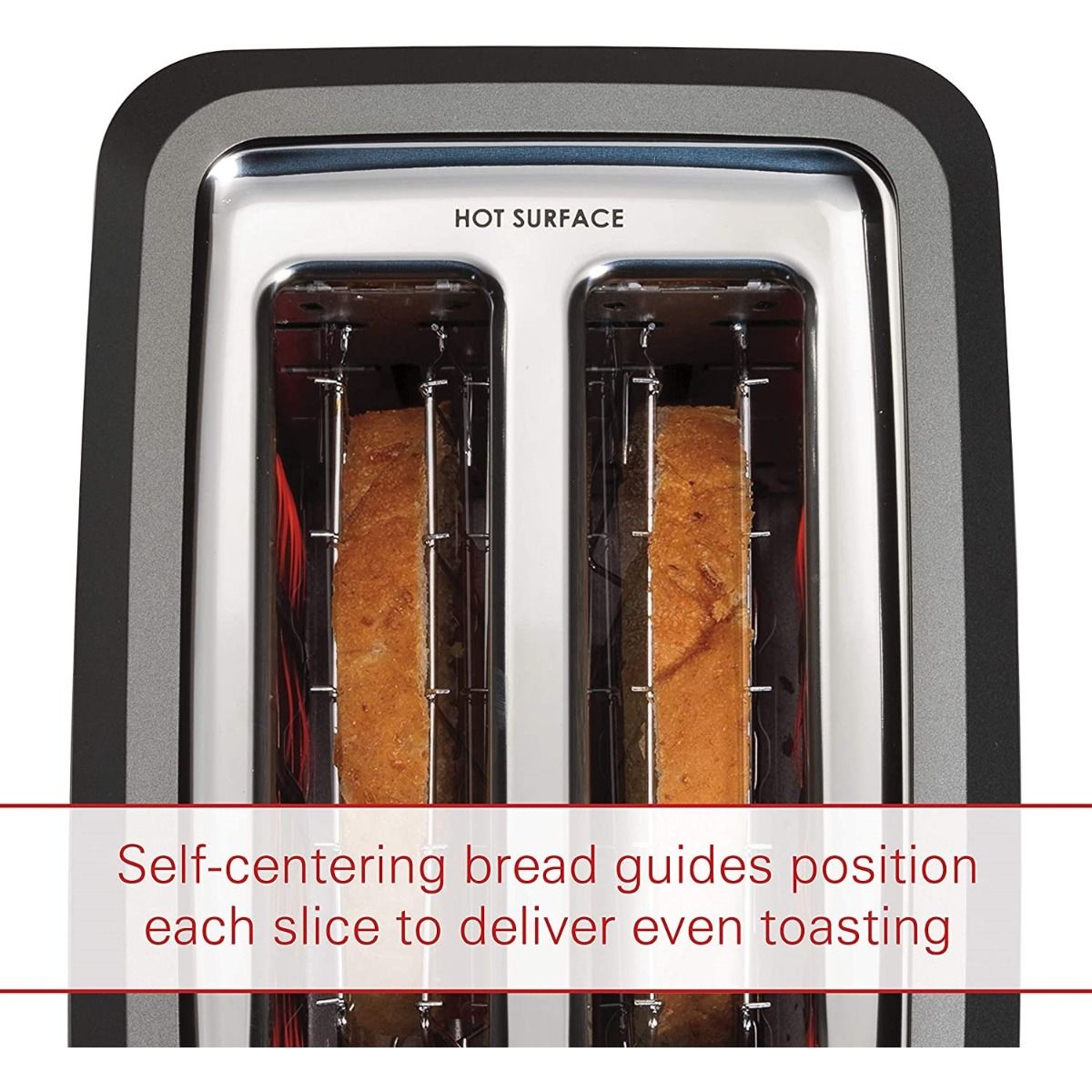 Wolf Gourmet 2-Slice Toaster | Silver Knobs 2 Wolf Gourmet 2-Slice Toaster | Silver Knobs - Image 2