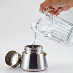 BonJour 9oz Stovetop Espresso Maker | Stainless Steel 11 BonJour 9oz Stovetop Espresso Maker | Stainless Steel -Small Kitchen Appliances Shop 9oz1