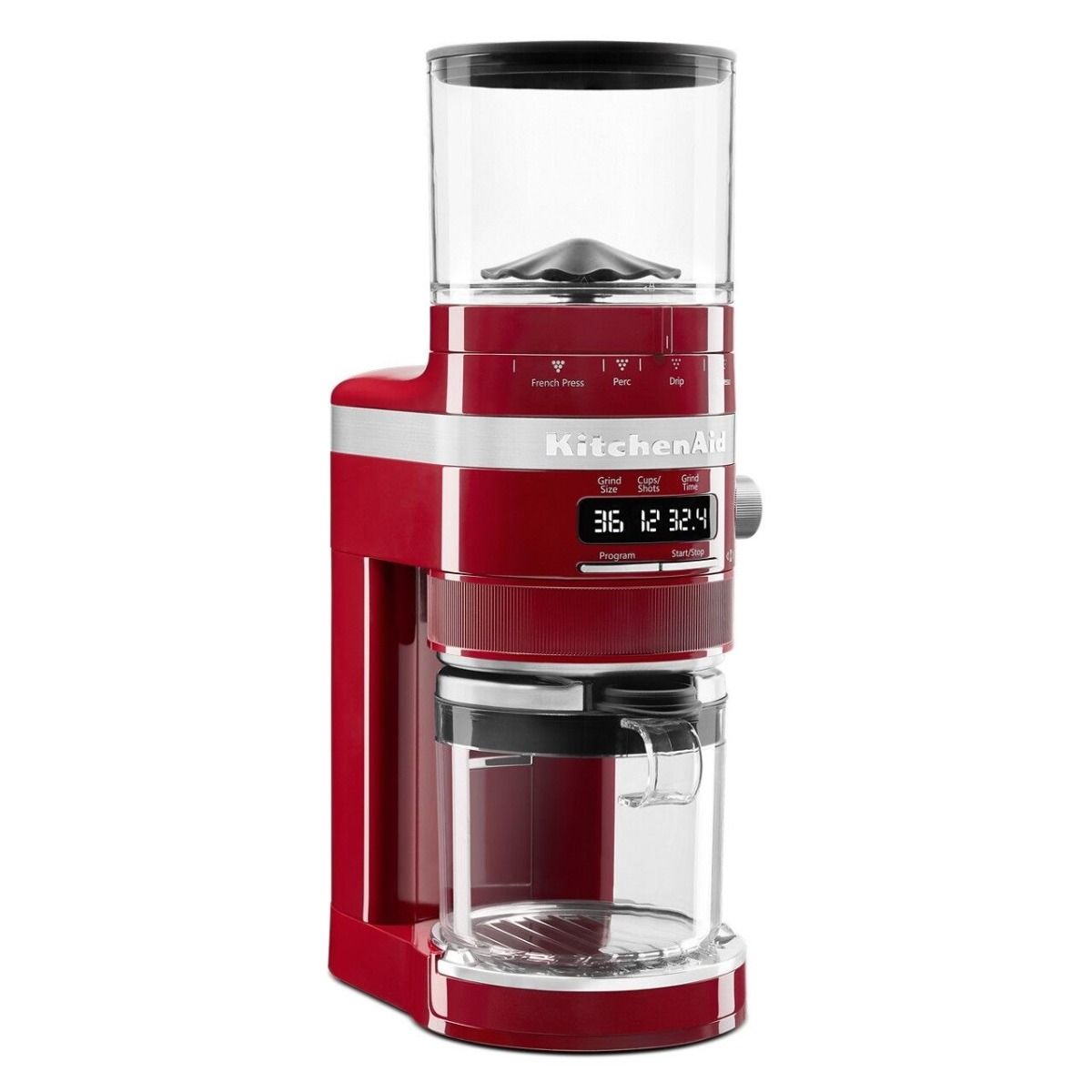 KitchenAid Burr Grinder With Dose Control | Empire Red 1 KitchenAid Burr Grinder With Dose Control | Empire Red