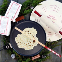 Bethany Housewares Silverstone Lefse Griddle + Starter Kit
