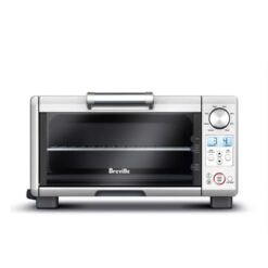 Breville The Mini Smart Oven With Element IQ Countertop Toaster Oven | Brushed Stainless Steel