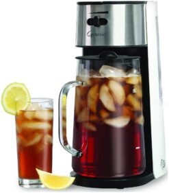 Capresso Iced Tea Maker With Glass Carafe 12 Capresso Iced Tea Maker With Glass Carafe -Small Kitchen Appliances Shop capresso ice tea maker filled 624.02 compressed
