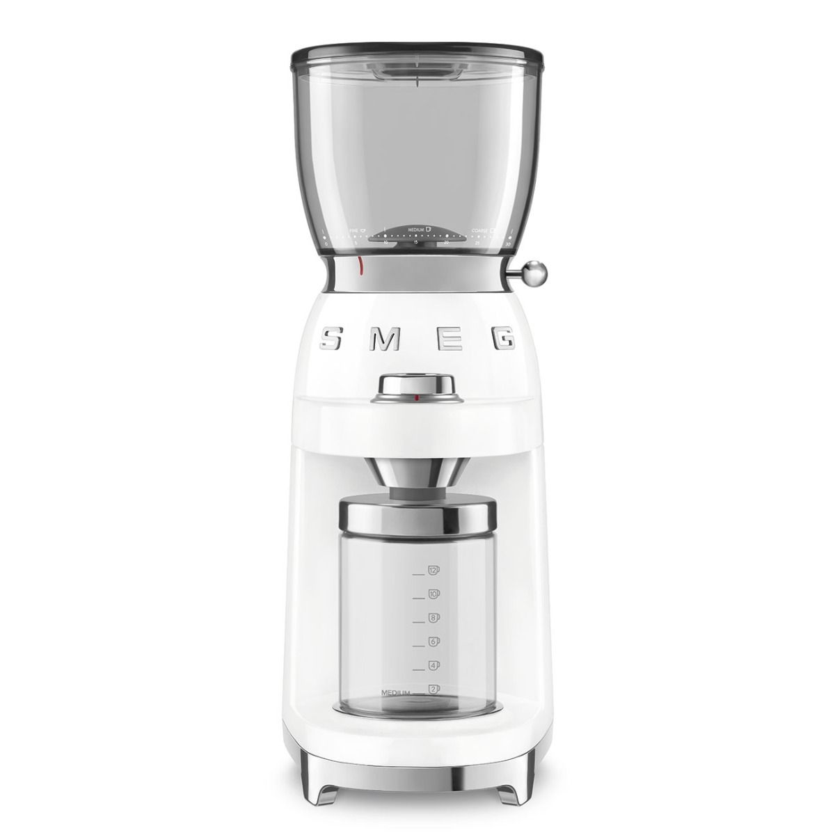 SMEG Coffee Grinder | White 1 SMEG Coffee Grinder | White