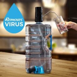 Sagan Life 5 Gallon PowerFlo Water Filtration System 12 Sagan Life 5 Gallon PowerFlo Water Filtration System -Small Kitchen Appliances Shop countertop water filter removes virus 600