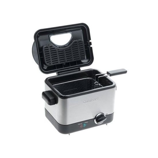 Cuisinart Compact Stainless Steel Deep Fryer | 1.1-Liter 2 Cuisinart Compact Stainless Steel Deep Fryer | 1.1-Liter - Image 2