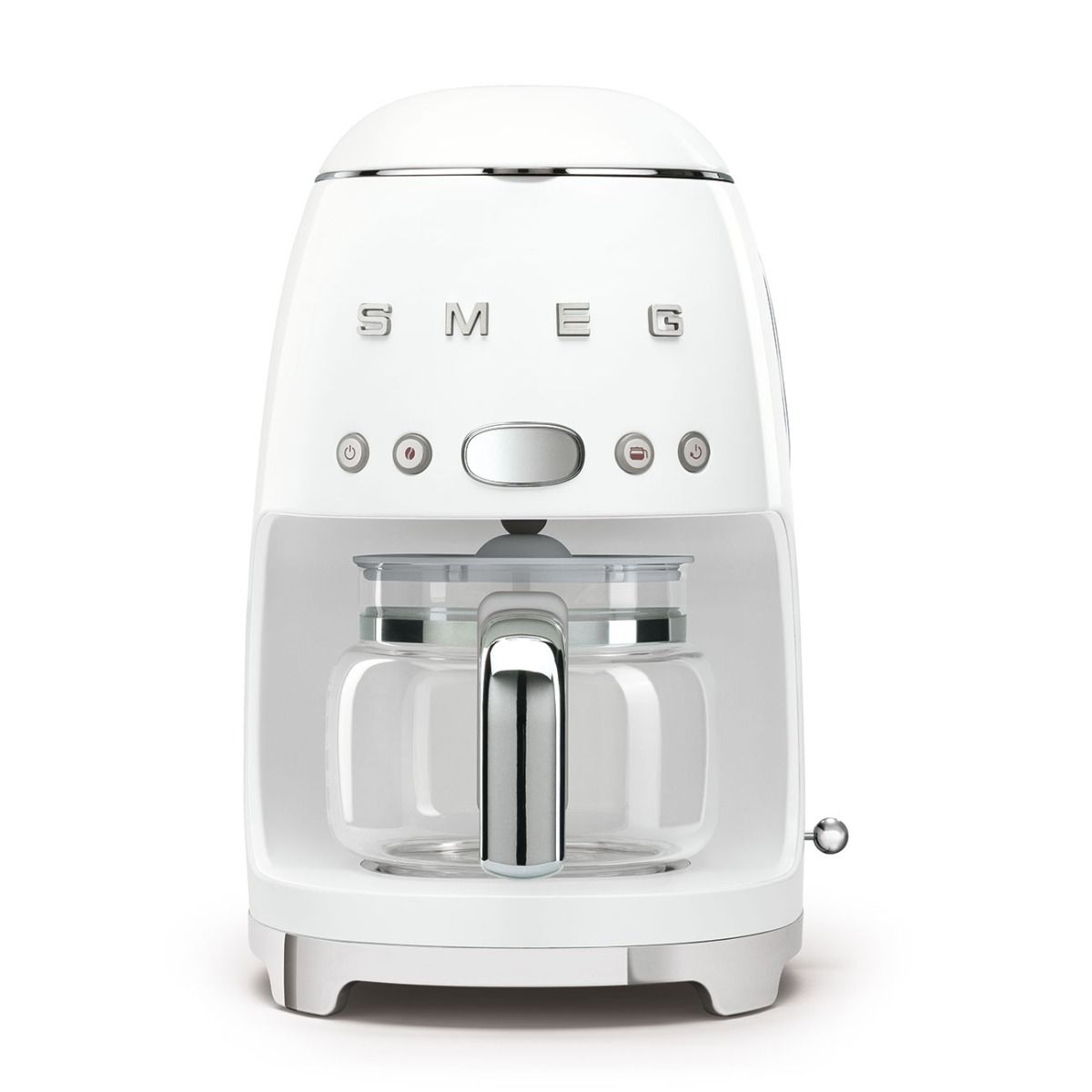 SMEG Drip Coffee Machine | White 1 SMEG Drip Coffee Machine | White
