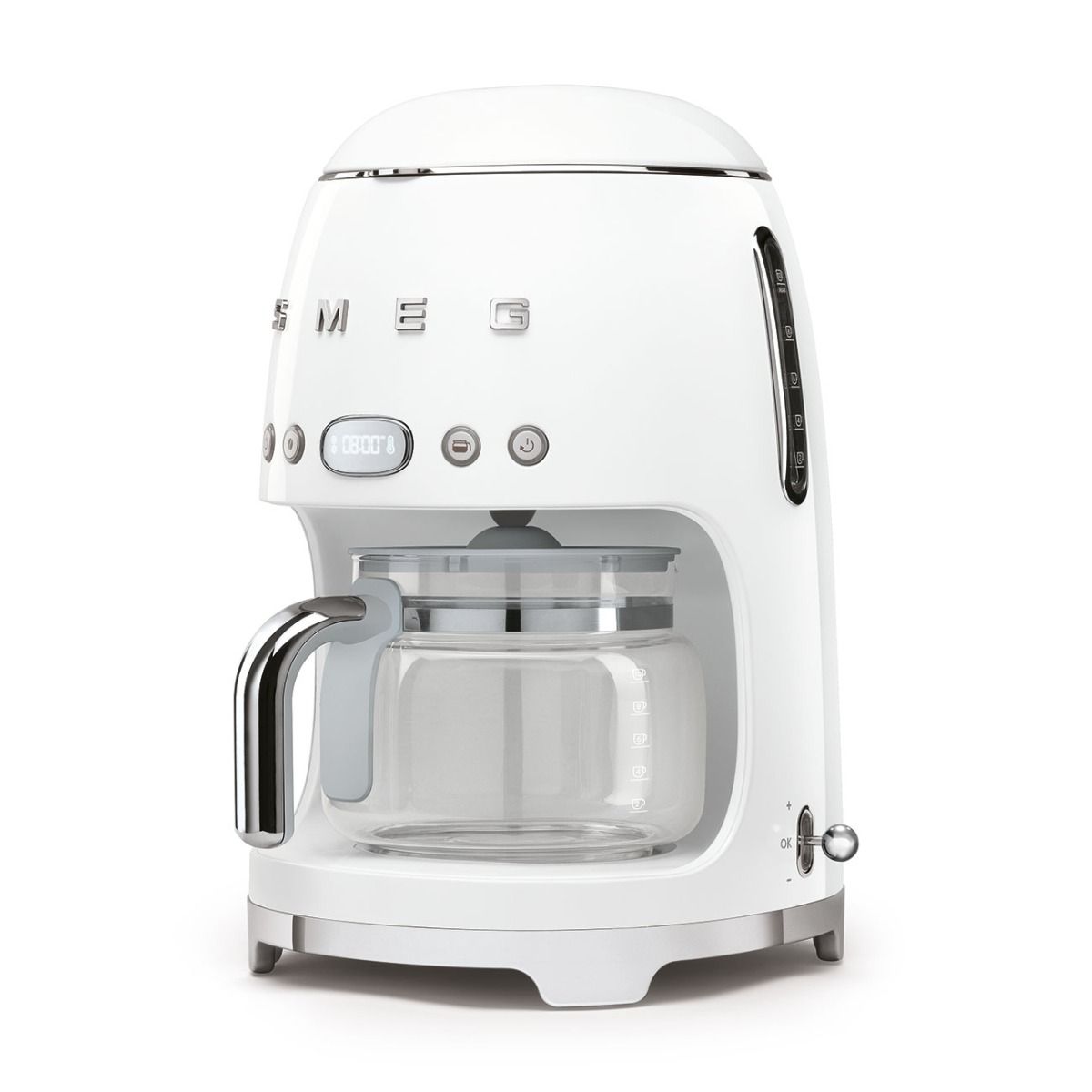SMEG Drip Coffee Machine | White 2 SMEG Drip Coffee Machine | White - Image 2
