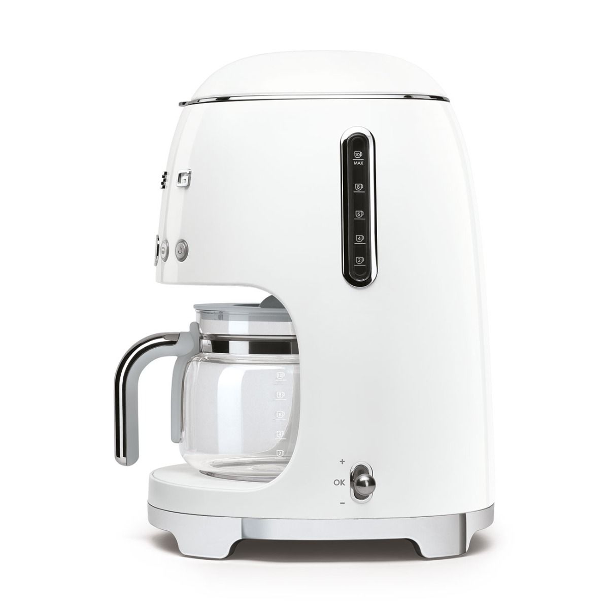 SMEG Drip Coffee Machine | White 3 SMEG Drip Coffee Machine | White - Image 3
