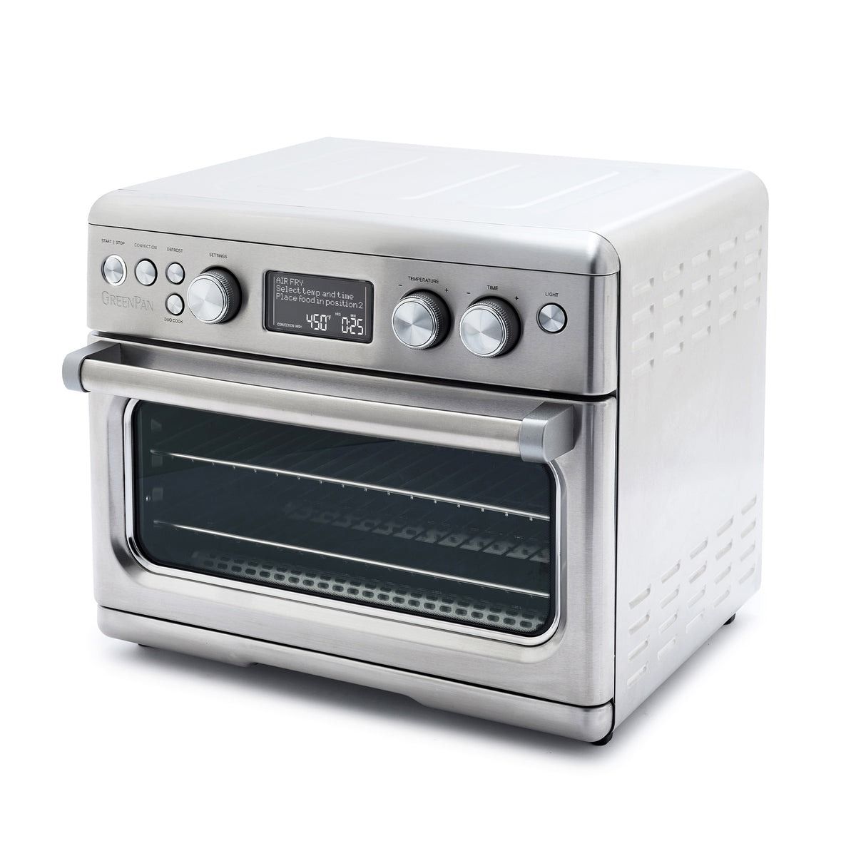 GreenPan Elite Convection Air Fry Oven | Stainless Steel