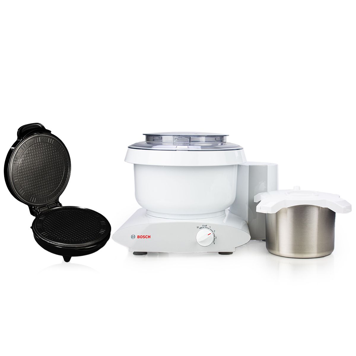 Bosch Universal Plus 6.5-Quart Mixer + Ice Cream Maker & Waffle Cone Maker 1 Bosch Universal Plus 6.5-Quart Mixer + Ice Cream Maker & Waffle Cone Maker