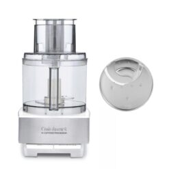 Cuisinart Custom 14-Cup Food Processor + Extra Thick Slicing Disc | White