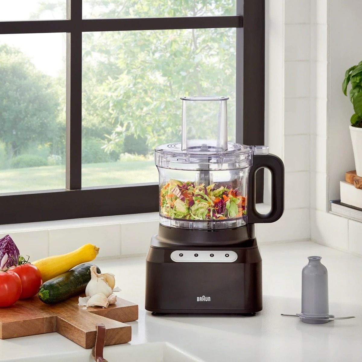 Braun EasyPrep 8-Cup Food Processor | Black 3 Braun EasyPrep 8-Cup Food Processor | Black - Image 3