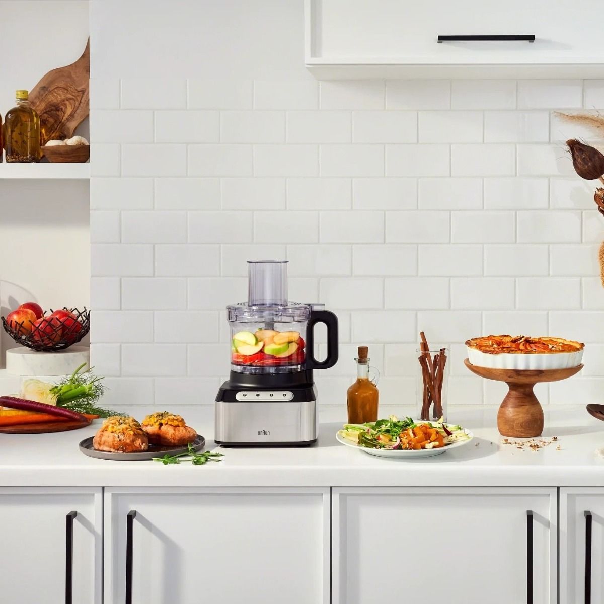 Braun EasyPrep 8-Cup Food Processor | Stainless Steel & Black 2 Braun EasyPrep 8-Cup Food Processor | Stainless Steel & Black - Image 2