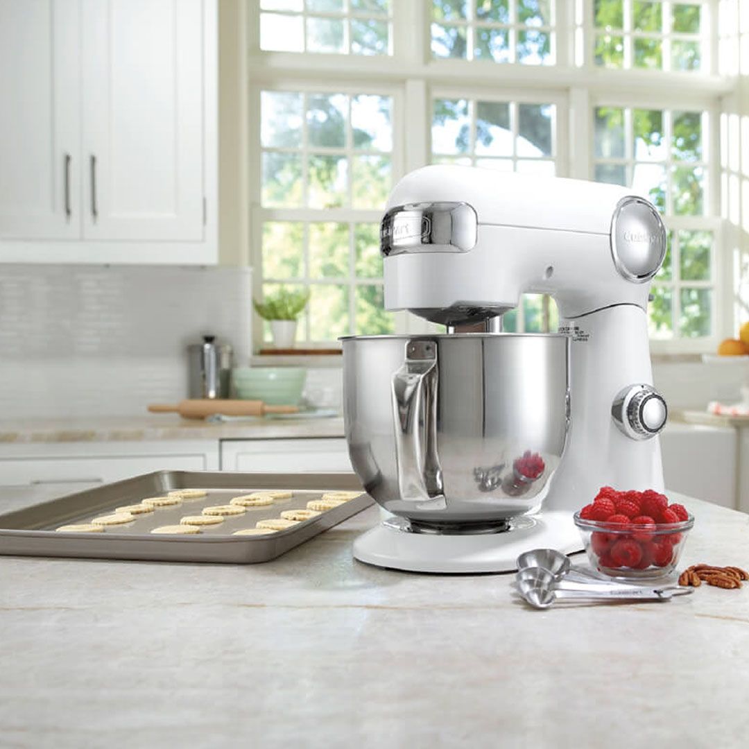 Cuisinart Precision Master 5.5-Quart Stand Mixer | White 2 Cuisinart Precision Master 5.5-Quart Stand Mixer | White - Image 2