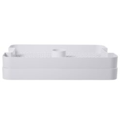 L'Equip Food FilterPro Dehydrator Deep Trays- 2 Pk - White