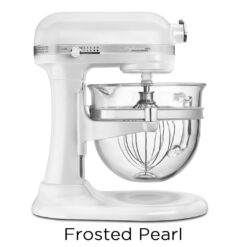 KitchenAid 6-Quart Pro 6500 Design Series Bowl-Lift Stand Mixer | Multiple Colors Available 8 KitchenAid 6-Quart Pro 6500 Design Series Bowl-Lift Stand Mixer | Multiple Colors Available -Small Kitchen Appliances Shop frosted pearl ksm6521xfp