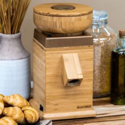 NutriMill Harvest Grain Mill | Gold + Cutting Board & Canister Bundle 16 NutriMill Harvest Grain Mill | Gold + Cutting Board & Canister Bundle -Small Kitchen Appliances Shop goldharv3 1