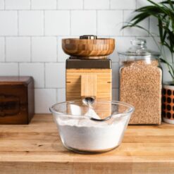 NutriMill Harvest Grain Mill | Gold + Cutting Board & Canister Bundle 17 NutriMill Harvest Grain Mill | Gold + Cutting Board & Canister Bundle -Small Kitchen Appliances Shop goldharv4 1