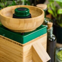 NutriMill Harvest Grain Mill | Forest Green + Cutting Board & Canister Bundle 19 NutriMill Harvest Grain Mill | Forest Green + Cutting Board & Canister Bundle -Small Kitchen Appliances Shop greenharv5
