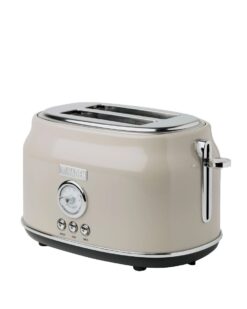 Haden Dorset 2-Slice Stainless Steel Toaster | Putty Beige