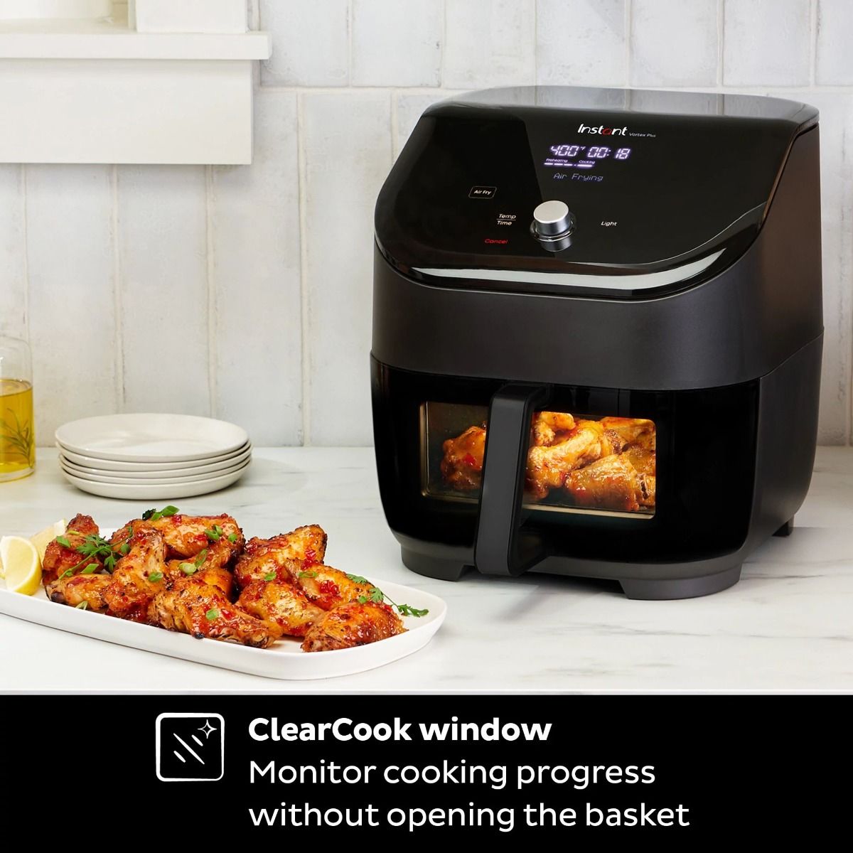 Instant Vortex Air Fryer With Clear Cook | 6-Quart 4 Instant Vortex Air Fryer With Clear Cook | 6-Quart - Image 4