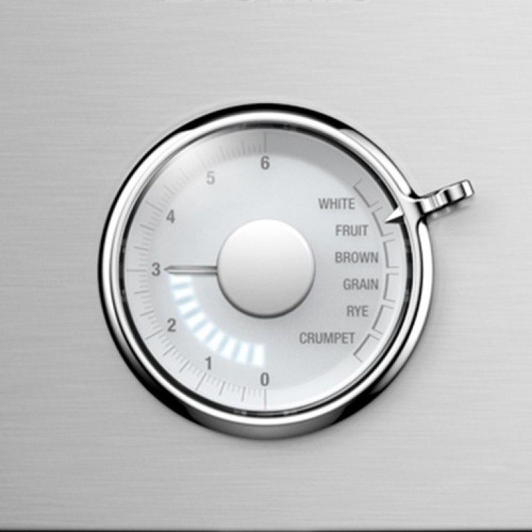 Breville The Toast Select Luxe Compact 2-Slice Toaster | Brushed Stainless Steel 3 Breville The Toast Select Luxe Compact 2-Slice Toaster | Brushed Stainless Steel - Image 3